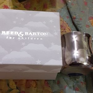 Reed & Barton silver plate mug